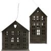 matches21 - Webshop Windlichter Haeuschen Haus Fenster Teelichthalter schwarz in 2 Groessen 125384 1 22