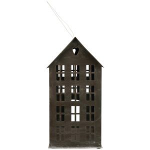 matches21 - Webshop Windlichter Haeuschen Haus Fenster Teelichthalter schwarz in 2 Groessen 125384 2 1 26