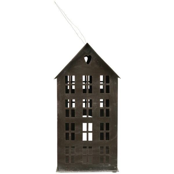 matches21 - Webshop Windlichter Haeuschen Haus Fenster Teelichthalter schwarz in 2 Groessen 125384 2 1 17