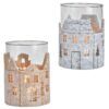 matches21 - Webshop Windlichter Weihnachten Filz grau beige Teelichtglaeser 2 Groessen 126848 1 1 12