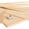 matches21 - Webshop Wuerfelspiel Holz Bausatz Werkset mit Spielanleitung ab 11 Jahren 118069 5 1 5