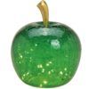 matches21 - Webshop aepfel und LED Lichter und Timer Dekoaepfel Dekoobst Glas Obst gruen 1 Stk in 2 Groessen 121407 2 1 25