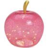 matches21 - Webshop aepfel und LED Lichter und Timer Dekoaepfel Dekoobst Glas Obst rosa 1 Stk in 3 Groessen 122569 4 1 16