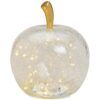 matches21 - Webshop aepfel und LED Lichter und Timer Dekoaepfel Dekoobst Glas Obst transparent 1 Stk in 3 Groessen 122541 6 1 16