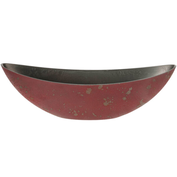 matches21 - Webshop matches21 Jardiniere Pflanzschale Pflanzgefaess oval Blumenschale Kunststoff Schale Rostoptik 1 Stk 39x10 5x10 cm 113829 4 2 19