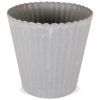 matches21 - Webshop uebertoepfe Blumentoepfe Pflanzkuebel shabby Kunststoff grau 2 Groessen 126354 2 1 12