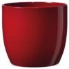 matches21 - Webshop uebertoepfe Blumentoepfe klassisch glaenzend Keramik 12x10 cm 1 Stk viele Farben 120929 4 1 23