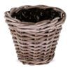 matches21 - Webshop uebertoepfe geflochten Blumenkoerbe Blumentoepfe Rattan natur 2 Groessen 126356 1 1 11