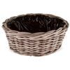 matches21 - Webshop uebertoepfe geflochten Pflanzkoerbe Blumentoepfe Rattan natur 2 Groessen 126355 2 1 12