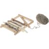 matches21 - Webshop Kinderwebrahmen Holz 5 teiliges Set inkl Schiffchen Webbaum Kamm und Anleitung 114320 1 6