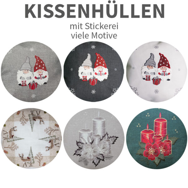 matches21 - Webshop Kissenhuelle winterlich bestickt 127978 13 39