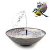 matches21 - Webshop Springbrunnen Set mit Solarbrunnen und Schale 127597 103