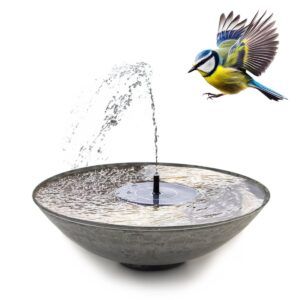 matches21 - Webshop Springbrunnen Set mit Solarbrunnen und Schale 127597 9