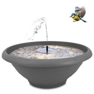 matches21 - Webshop Springbrunnen Set mit Solarbrunnen und Schale 127597 17 8