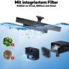 matches21 - Webshop Springbrunnen Set mit Solarbrunnen und Schale 127597 7 134