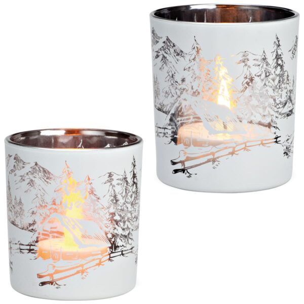 matches21 - Webshop Teelichtglas Winterwald 128133 9