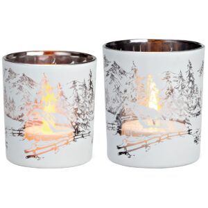 matches21 - Webshop Teelichtglas Winterwald 128133 3 3