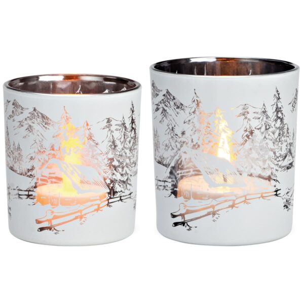 matches21 - Webshop Teelichtglas Winterwald 128133 3 12