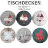 matches21 - Webshop Tischdecke winterlich bestickt 128009 12 61