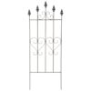 matches21 - Webshop Rankgitter aus Eisen Blumenranken Gitter 100 cm Robuste Kletterhilfe und dekorative Rankhilfe fuer Outdoor Balkon und Garten Steckzaun ideal fuer Rosen Tomaten und Kletterpflanzen 127 1 17