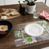 matches21 - Webshop Tischsets Platzsets 8 Stk Margeriten Margeriten und Holz Kunststoff 43 5x28 5 cm 102137 7 13