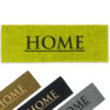 matches21 - Webshop Fussmatte Kokos Indoor Abstreifer Schrift HOME 26x75 cm 1 Stk Erhaeltlich in 4 Farben 119012 6 35